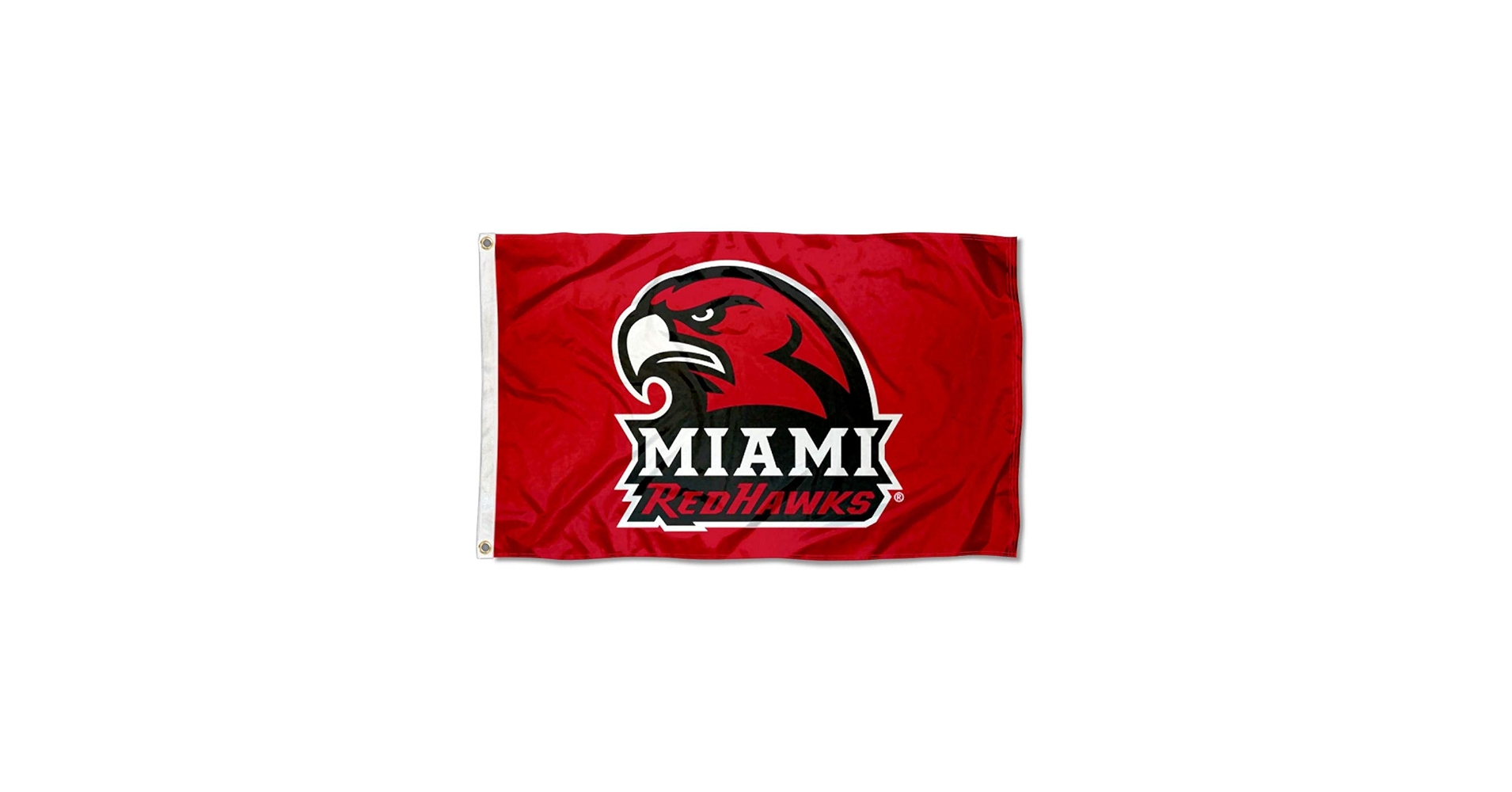 Amazon.com : Miami Redhawks New Hawk Flag : Sports & Outdoors