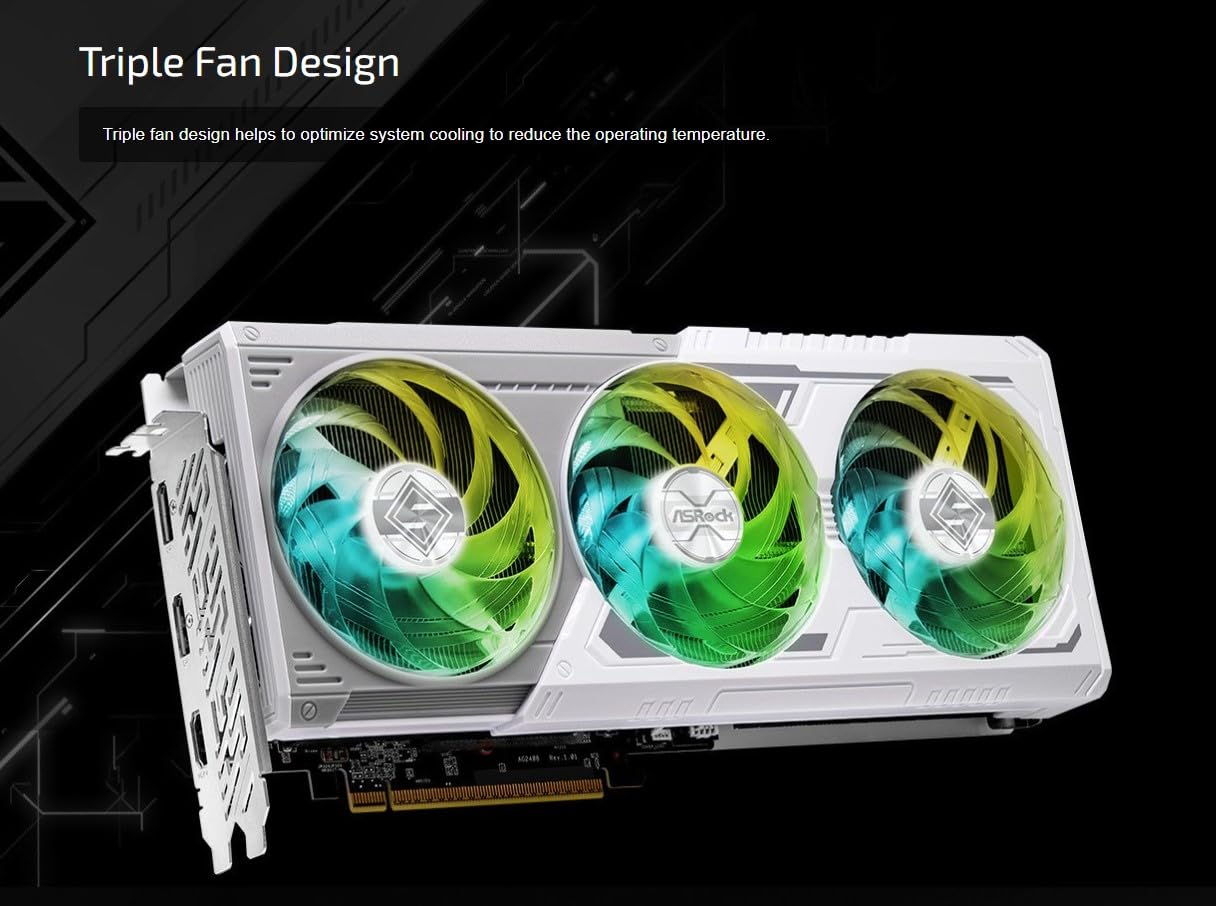 Amazon.com: ASRock Radeon RX 9060 XT Steel Legend 16GB GDDR6 OC