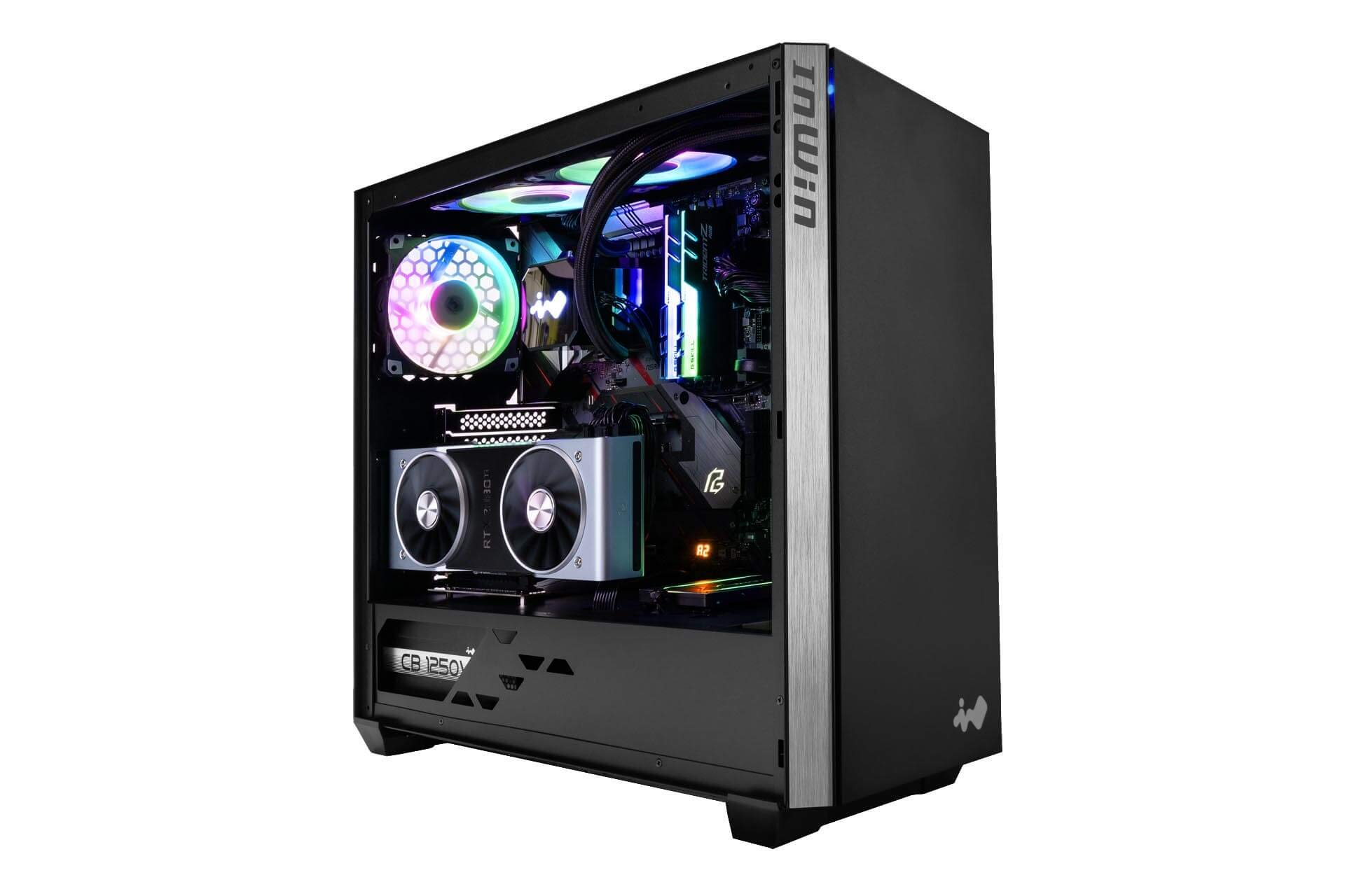 Amazon | INWIN E-ATX対応 シンプルデザインのミドルタワーケース [ CS