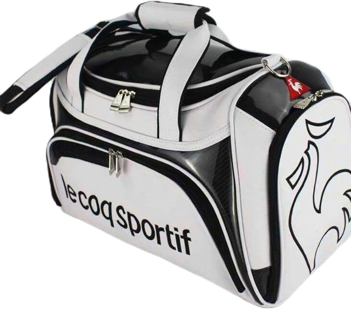 Amazon.co.jp: ルコックゴルフシューズ収納ポケット付きボストンバッグ