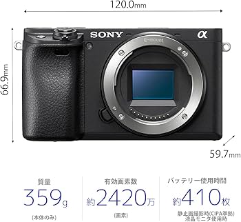 SONY α6400 一眼レフカメラ 即出荷可能！ SONY α6400 一眼レフカメラ