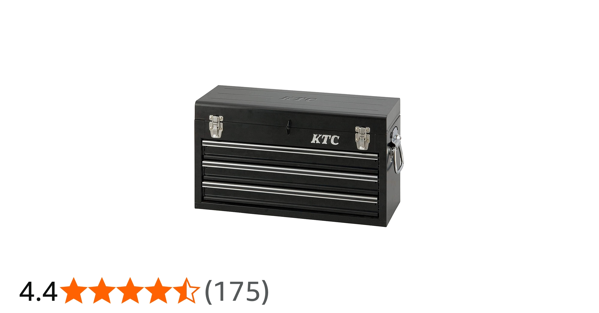 Amazon | 京都機械工具(KTC) ツールチェスト 3段3引出し ブラック