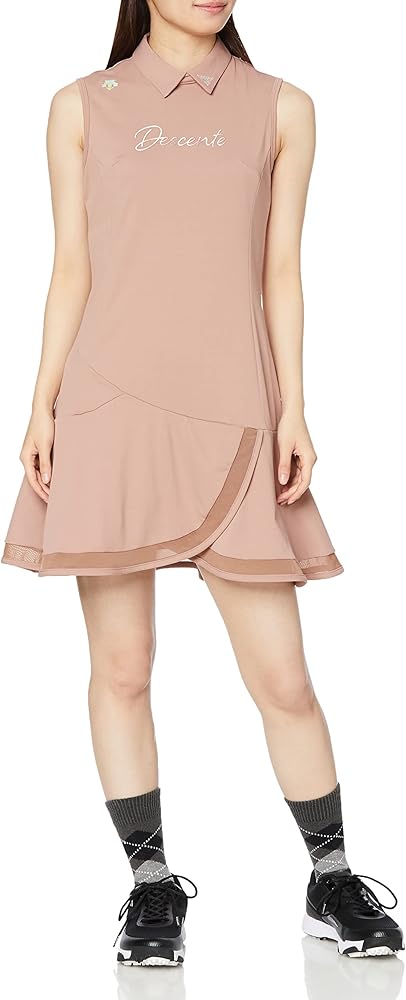 Amazon.co.jp: [デサントゴルフ] ワンピース 【LUXE COLLECTION】 吸汗