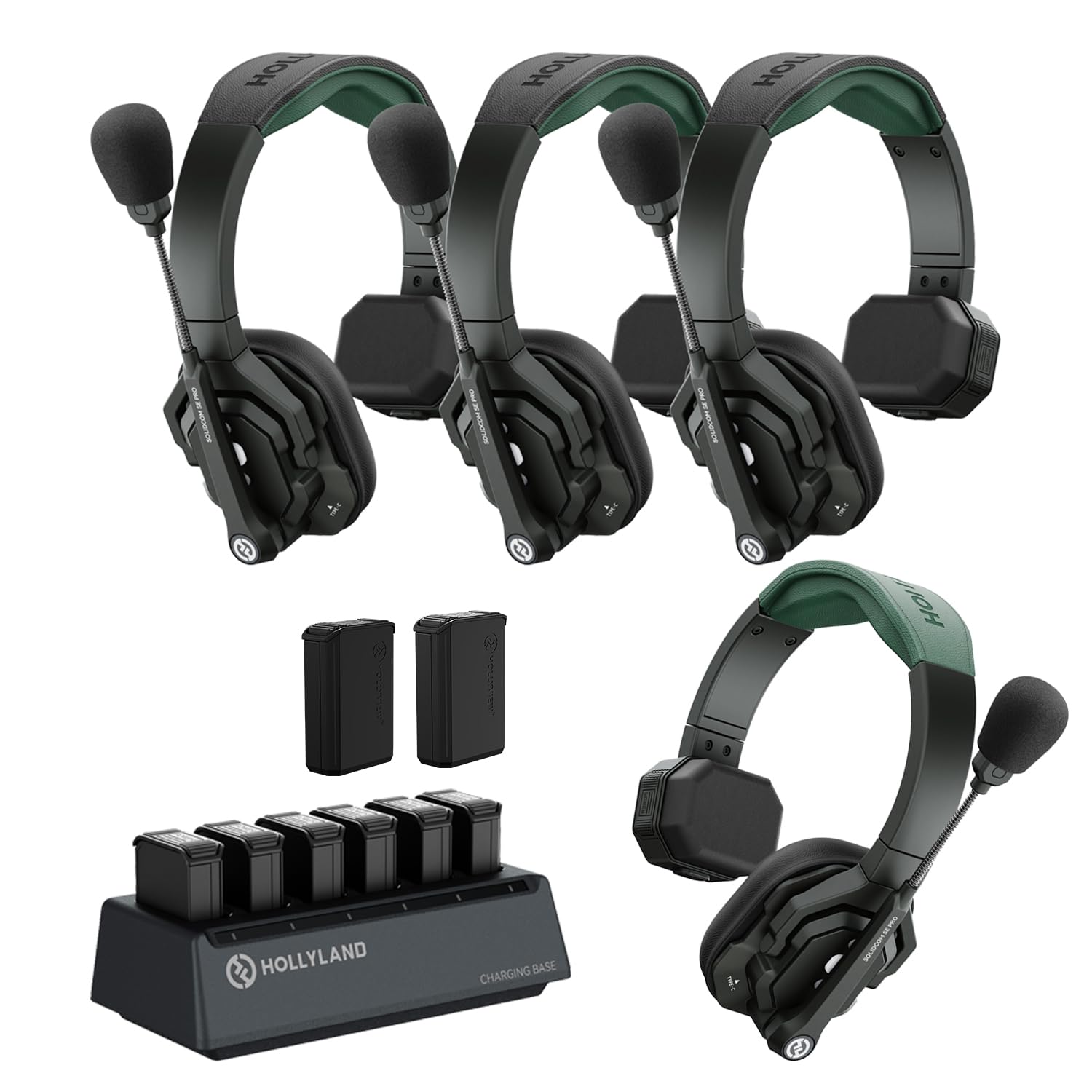 Amazon.com: Hollyland Solidcom SE PRO 4-Users ENC Noise