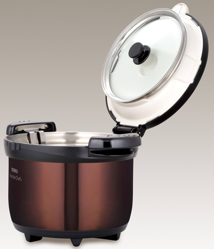 Amazon｜THERMOS 真空保温調理器 シャトルシェフ 3.0L クリアブラウン