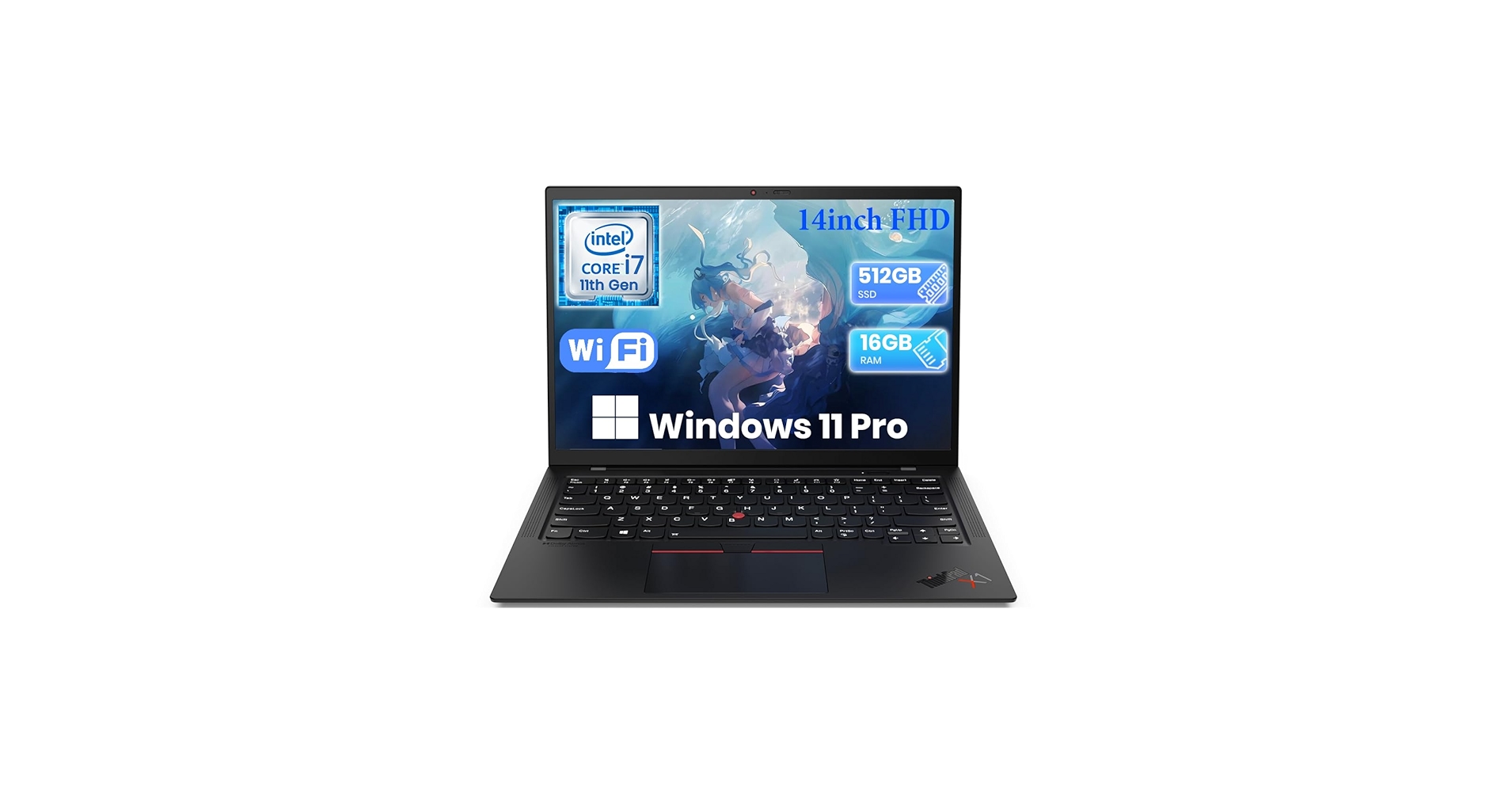 Amazon.com: Lenovo ThinkPad X1 Carbon 9th Gen Business Laptop, 14