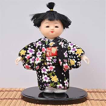 Amazon | 【日本のおみやげ】【日本のお土産】市松人形 日本人形舞踊