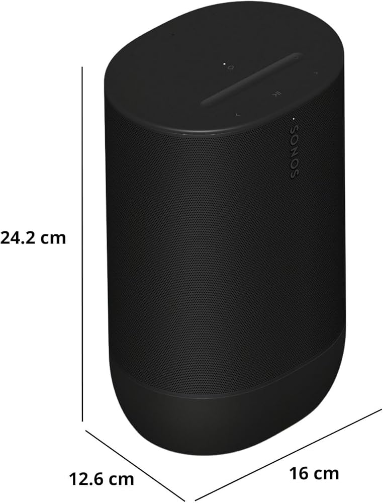 Amazon.com: Sonos Move 2 - Black - Wireless Portable Bluetooth