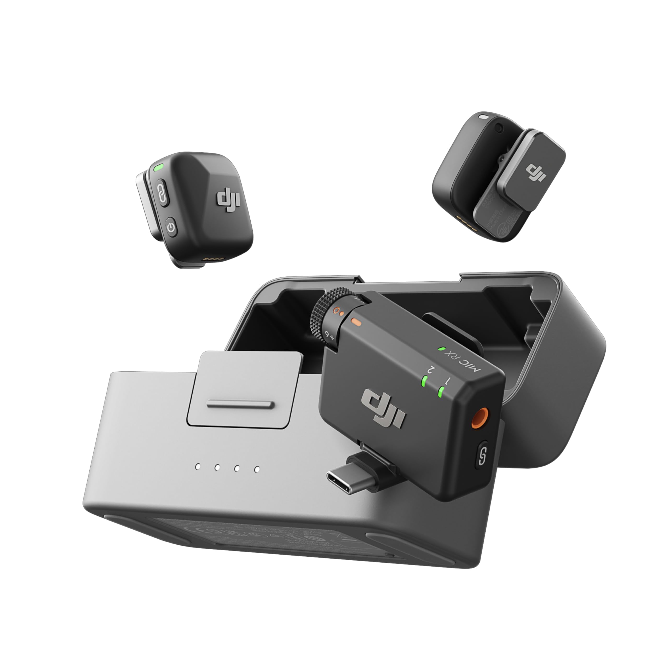 Amazon.com : DJI Mic Mini (2 TX + 1 RX + Charging Case), Wireless