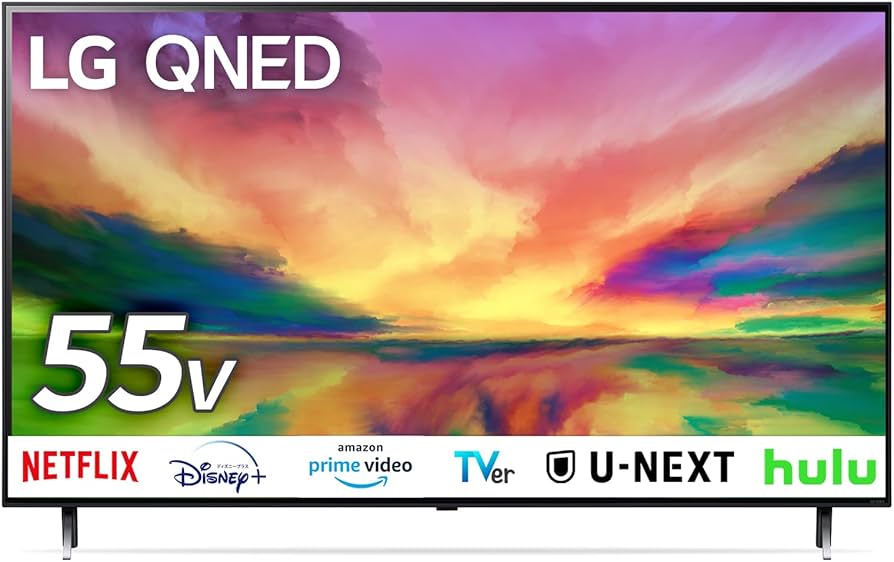 Amazon | 液晶テレビ 55QNED80JRA[55V型 /4K対応 /BS・CS 4Kチューナー