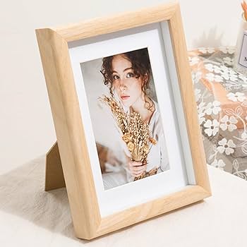 Amazon.co.jp: 飾れる フォトフレーム 横長 3窓 木製 おしゃれ 複数