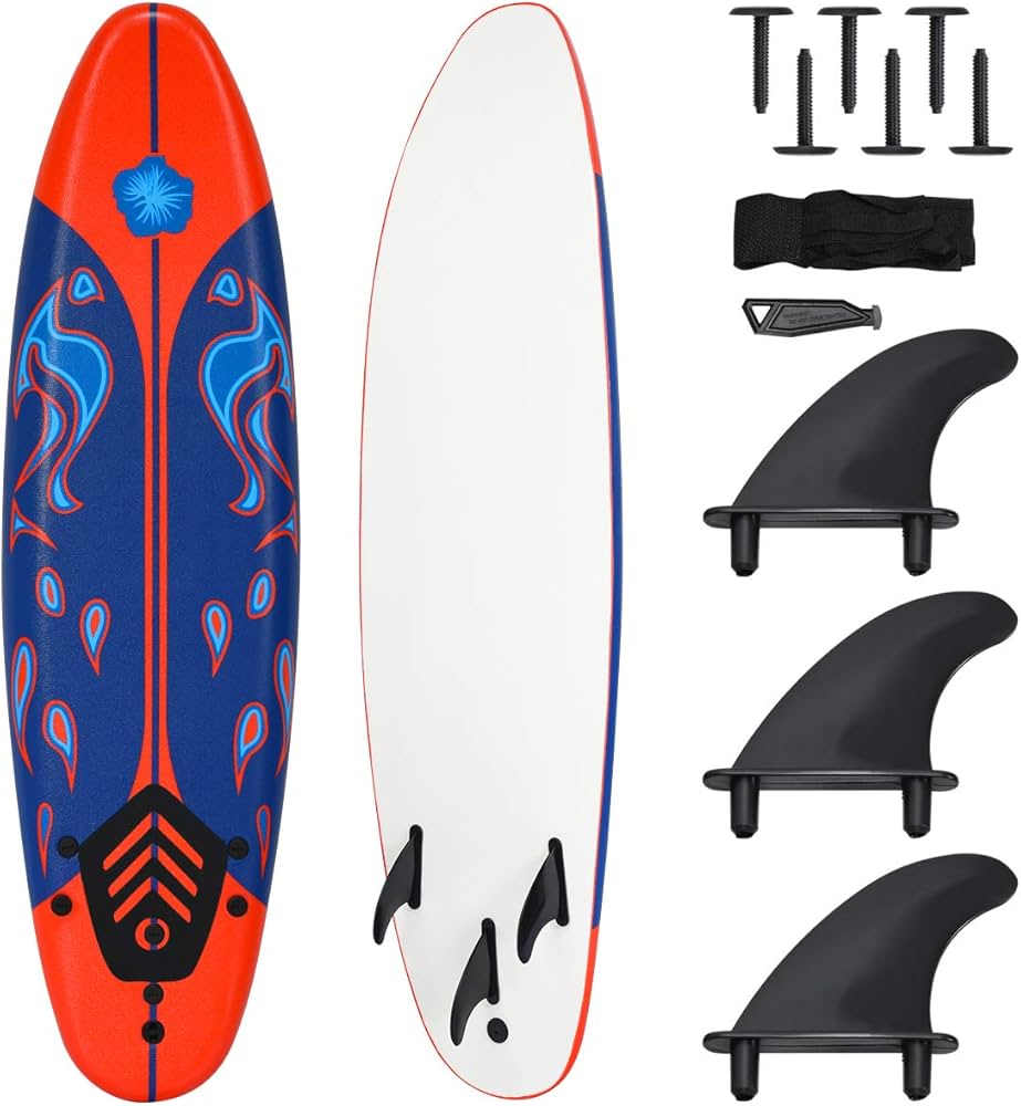Amazon | Giantex サーフボード 6フィート スタンドアップサーフィン