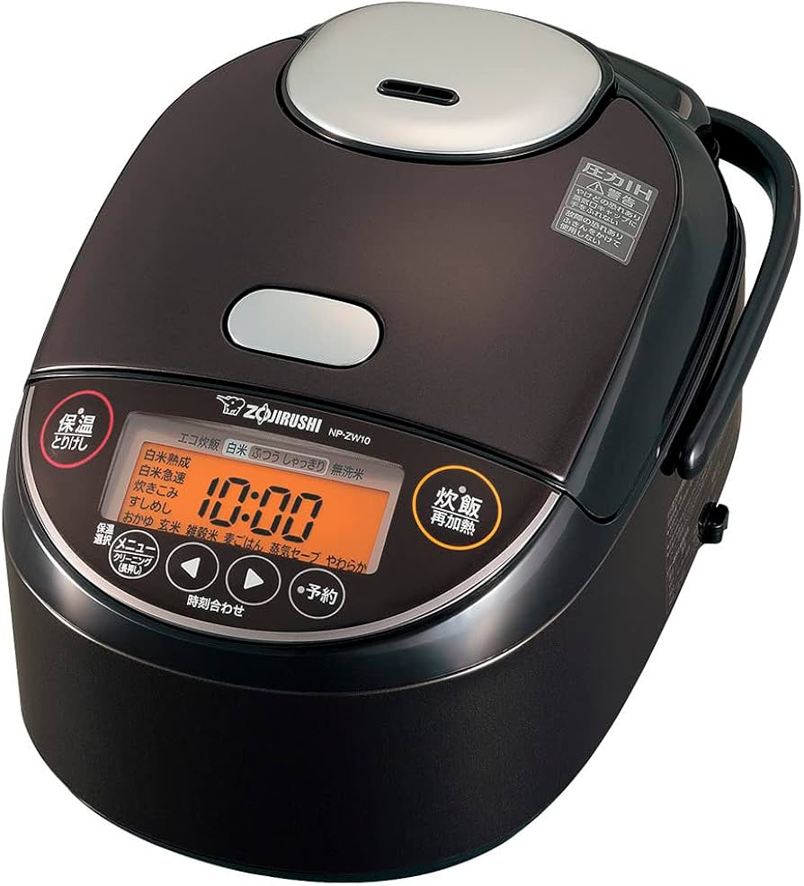 Amazon | 象印マホービン 炊飯器 5.5合 ダークブラウン NP-ZW10-TD