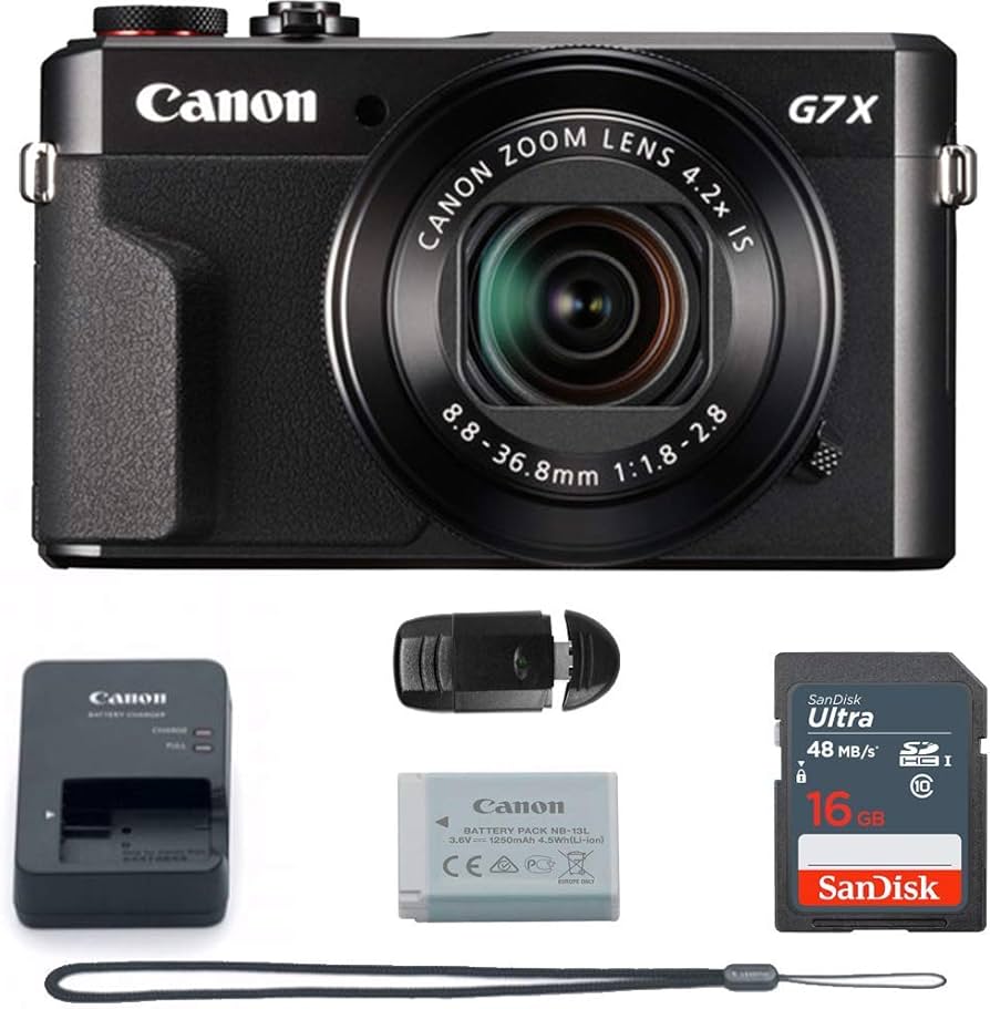 Amazon.com : Canon PowerShot G7 X Mark II (Black) International