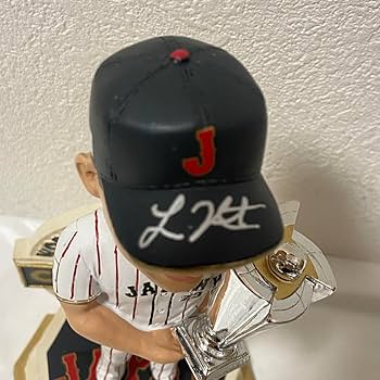 Amazon.co.jp: WBC日本代表 ヌートバー 直筆サイン ボブルヘッド JSA