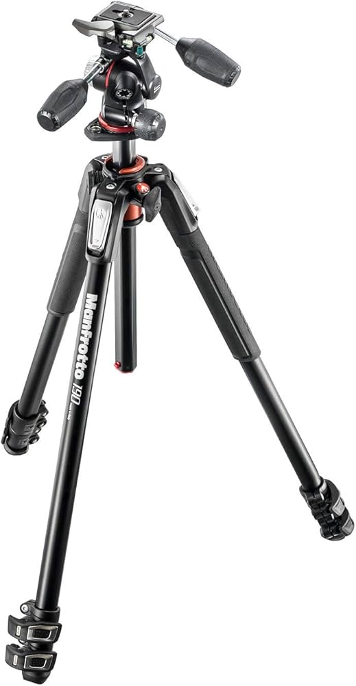 Amazon | マンフロット(Manfrotto) プロ三脚 190シリーズ アルミ 3段 +