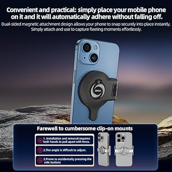 Amazon.co.jp: Osmo Mobile 8/7P/7 対応 磁気クイックリリースマウント