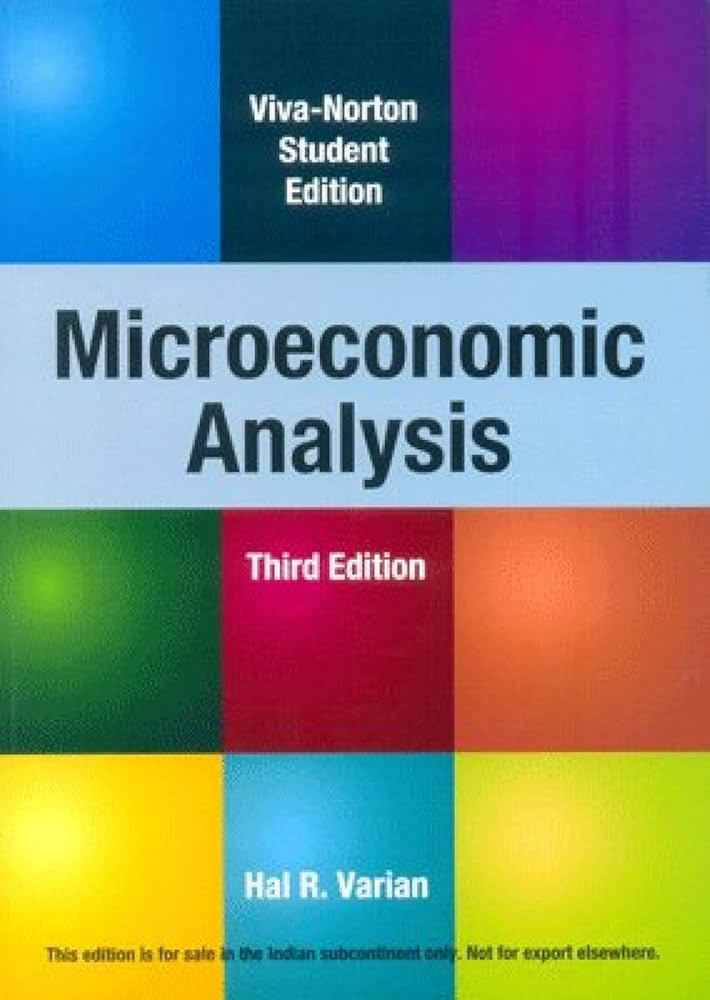 Amazon | Microeconomic Analysis | Varian, Hal R. | Economics