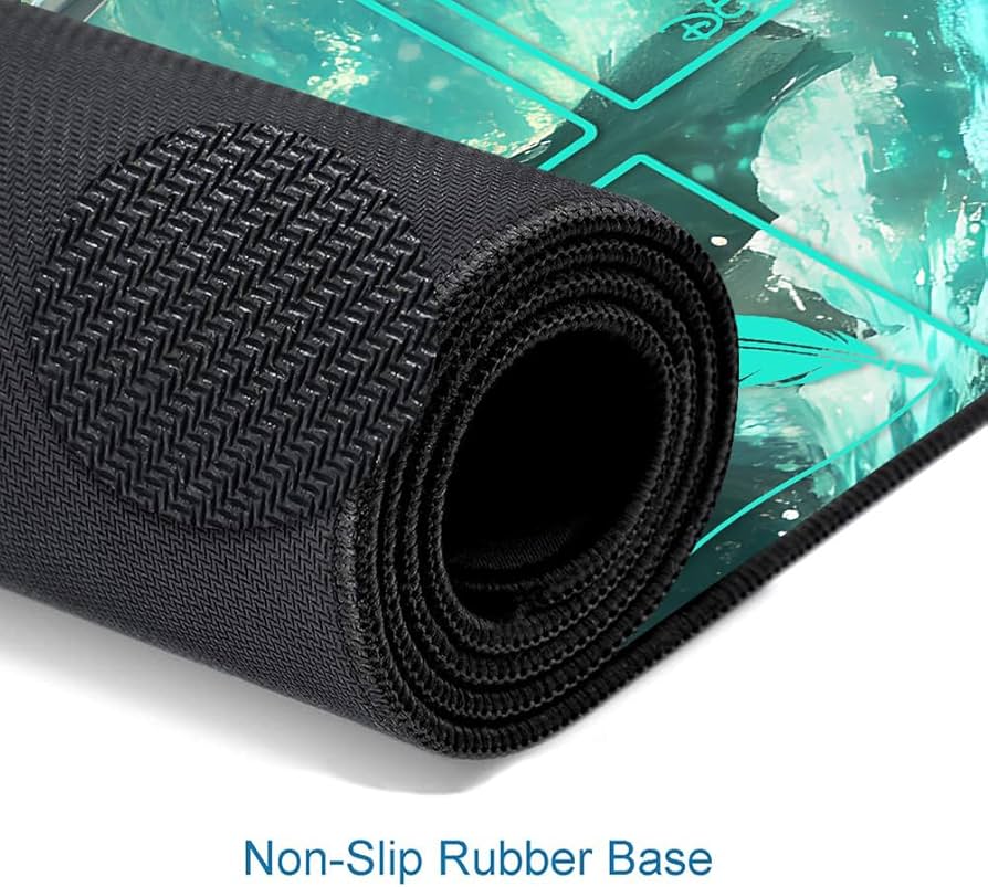 Amazon | Lorcana プレイマット TCG 24x14インチ ゲームマット、滑り