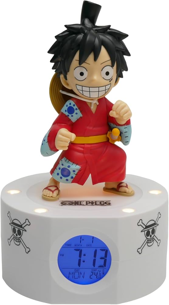 Amazon.co.jp: TEKNOFUN ワンピース ルフィ ルフィ ルミナス目覚まし