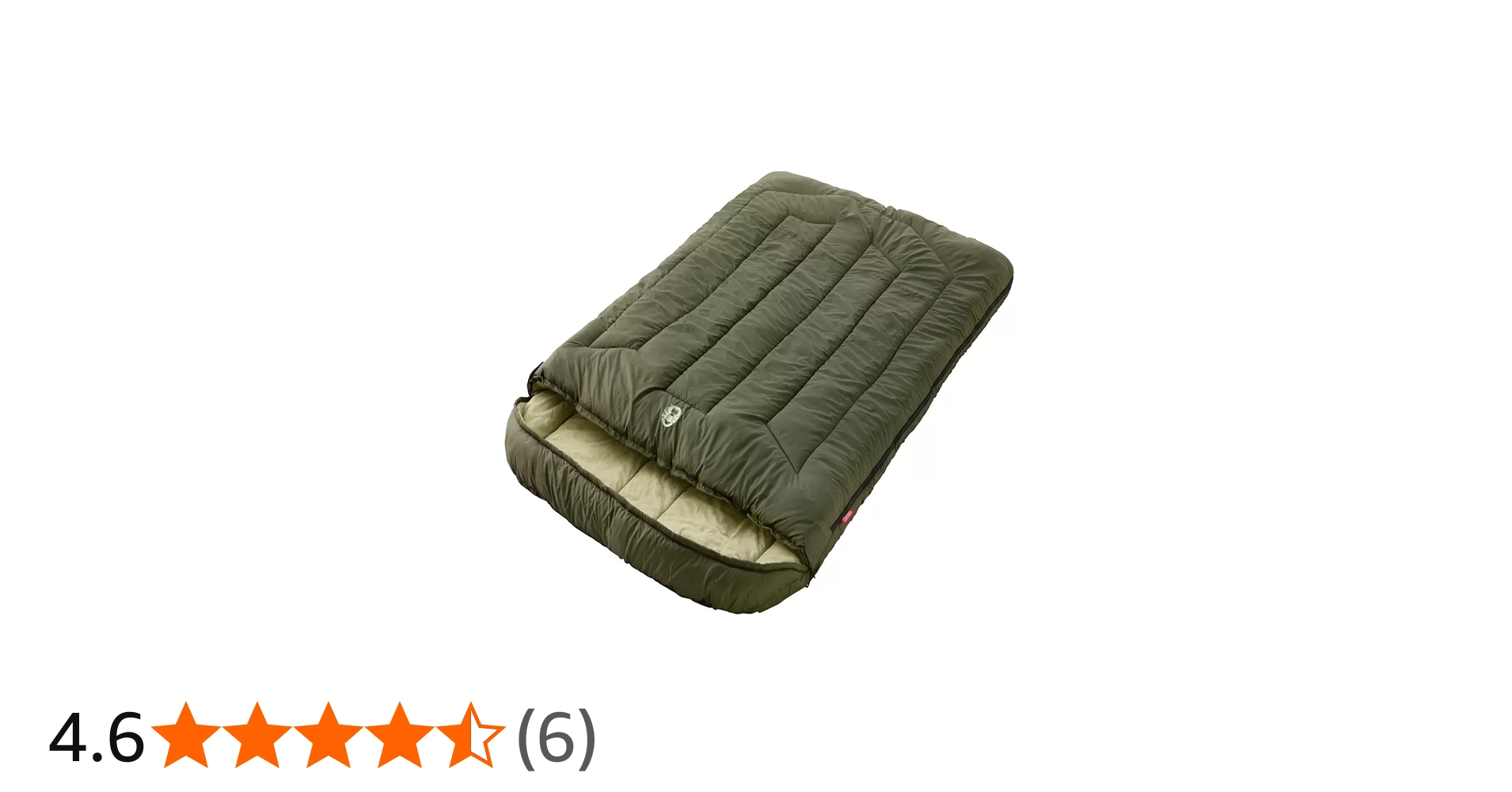 Amazon.co.jp: ハドソンダブル 2人用 寝袋 Coleman コールマン