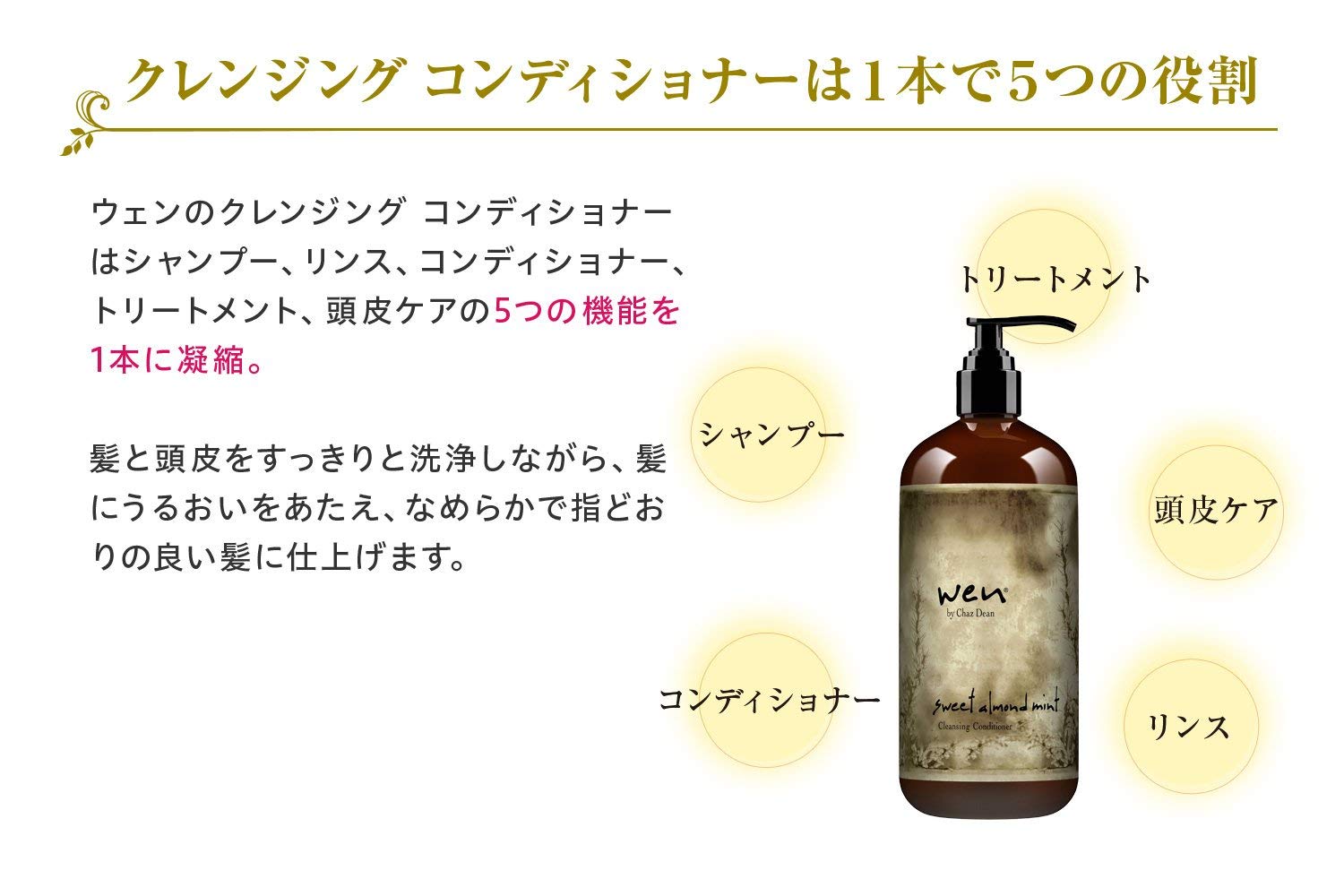 Amazon | WEN ウェン クレンジングコンディショナー ザクロ 480mL