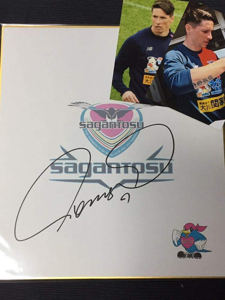 Amazon.co.jp: サガン鳥栖 フェルナンドトーレス 直筆サインチーム