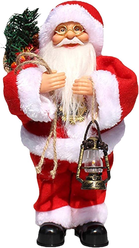 Amazon.co.jp: ダンシングサンタクロース サンタクロース人形を踊って