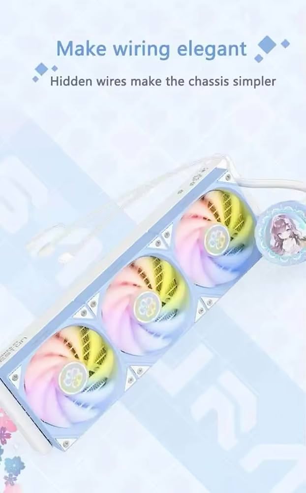 Amazon.co.jp: YESTON 櫻瞳シリーズ YT-360 ARGB 360mm水冷CPUクーラー