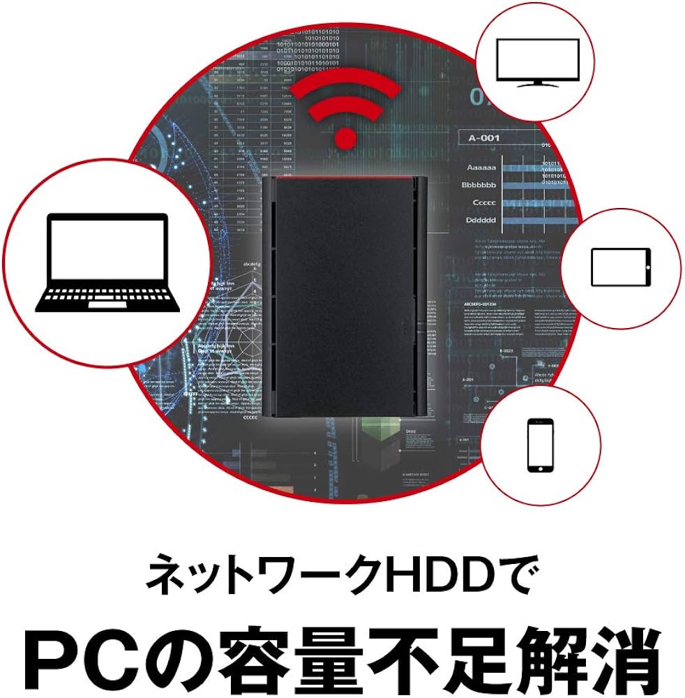 Amazon.co.jp: バッファロー BUFFALO NAS PC/スマホ/タブレット対応