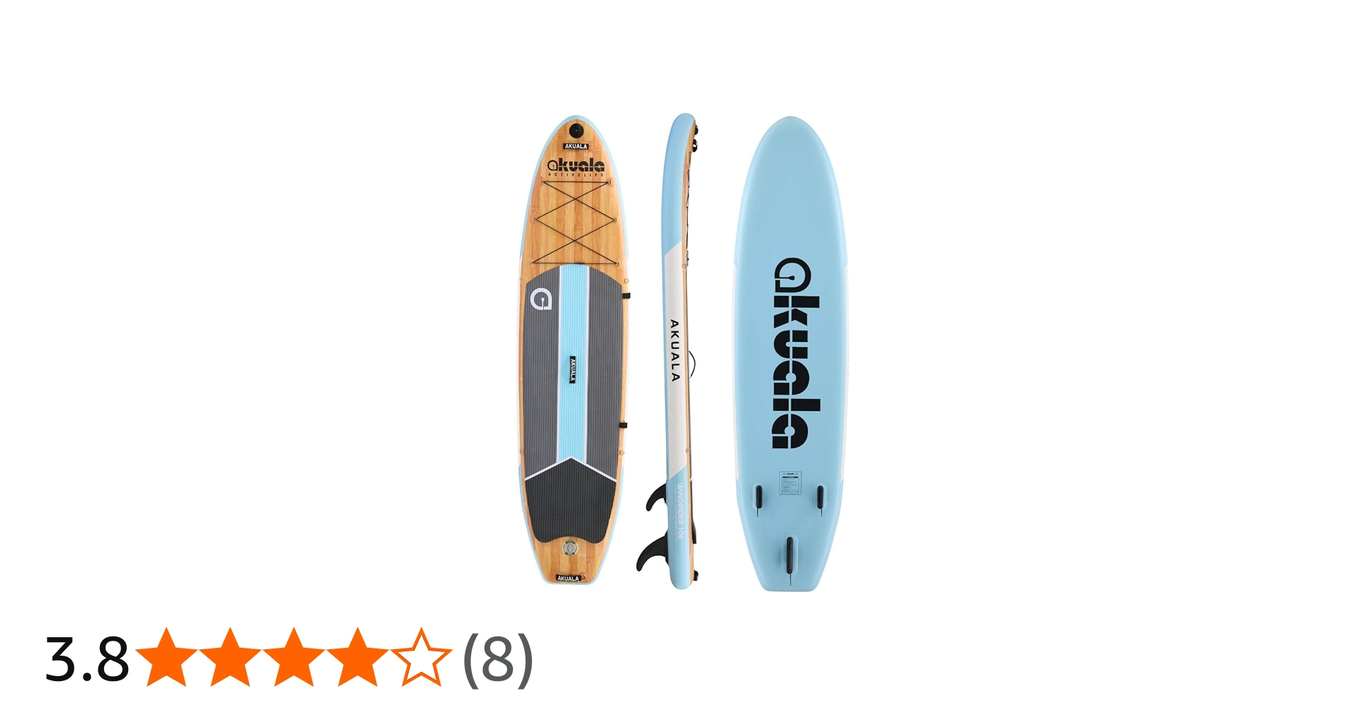 Amazon | AKUALA+ WINDRIDER 106 スタンドアップパドルボード オール