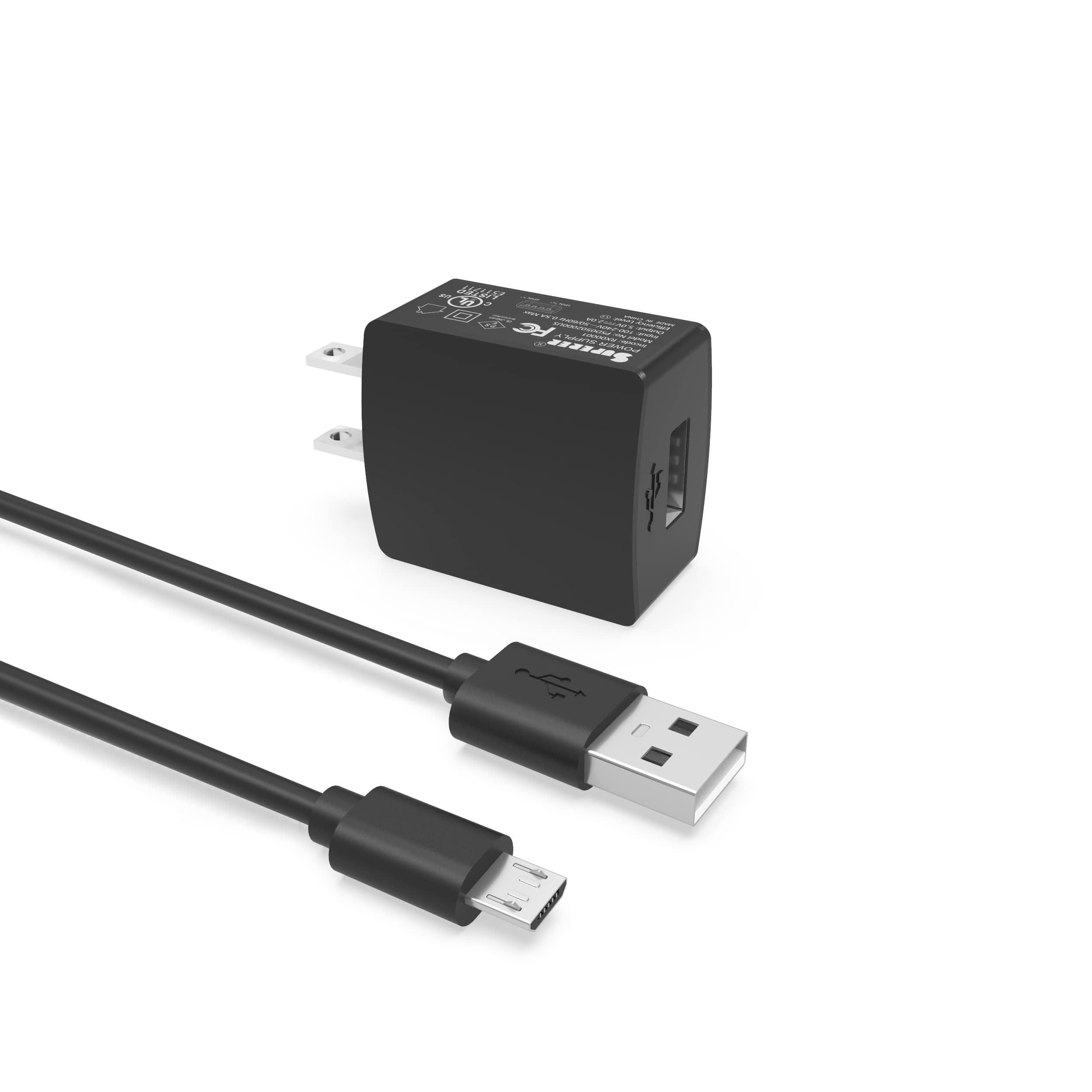 Amazon.com: UL Listed AC Charger Fit for Amazon Kindle Fire HD 8
