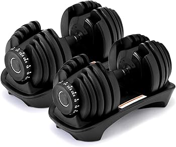 Amazon | [MRG] 可変式ダンベル 24kg ダンベル 可変式 ダイヤル式