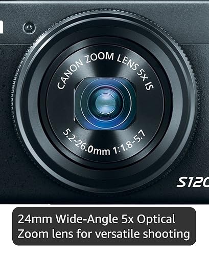 Amazon.com : Canon PowerShot S120 Digital Camera w/ 12.1 MP 1/1.7