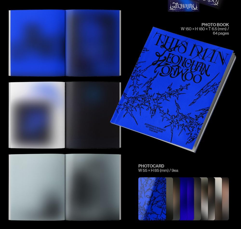 Amazon.com: SEVENTEEN JEONGHAN X WONWOO THIS MAN 1st Album Deluxe