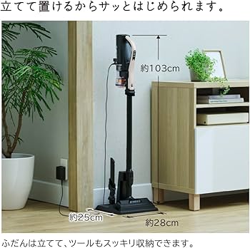 Amazon | 日立 掃除機 ラクかるスティック コードレス スティック