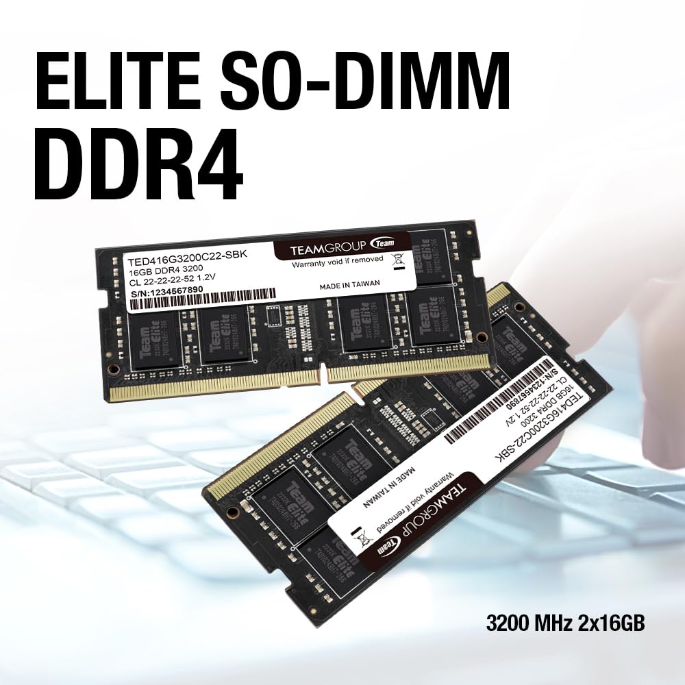 Amazon.co.jp: TEAMGROUP Elite DDR4 32GB キット (2 x 16GB) 3200MHz