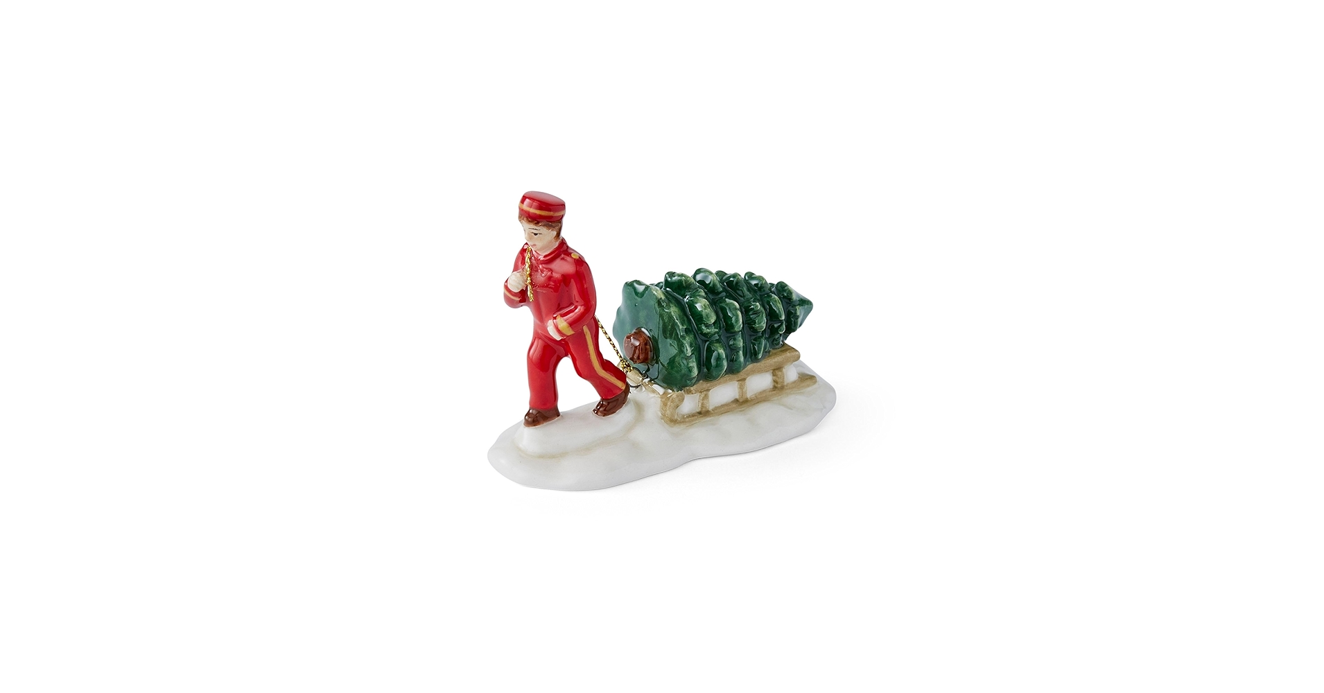Amazon.com: Spode Christmas Tree Miniature Village Bell Hop