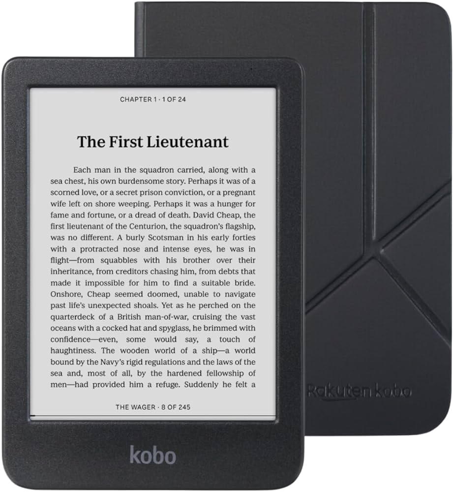 Amazon.com: Kobo Clara BW eReader with Case Bundle (Black
