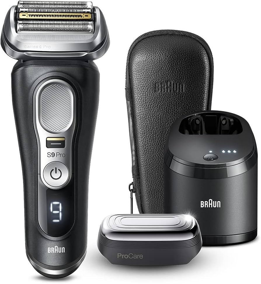 Amazon.co.jp: ブラウン 電気シェーバー シリーズ9 洗浄機付き 電動 髭