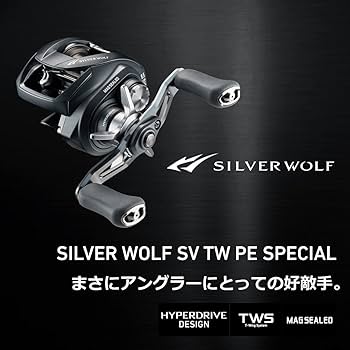Amazon | ダイワ(DAIWA) ベイトリール 22 シルバーウルフ SV TW 1000XH