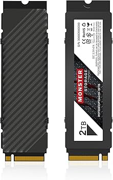 Amazon | Monster Storage NVMe 2TB SSD PCIe Gen 4×4 最大読込: 5,000