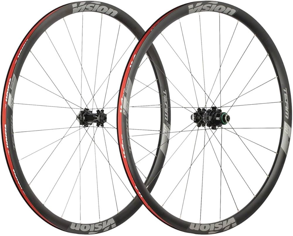 Amazon.com : VISION Team 30 Aluminum Wheelset 700c 12x100/142mm
