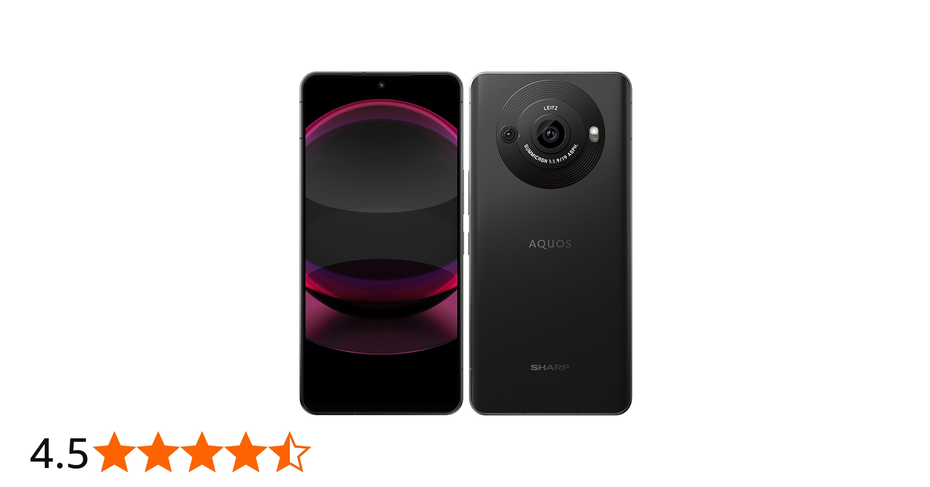 Amazon | AQUOS R8 pro SH-R80P ブラック 6.6型 12GB/256GB SIMフリー