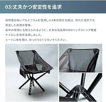 Amazon.co.jp: シットパック Sitpack Campster 2 ブラック 軽量