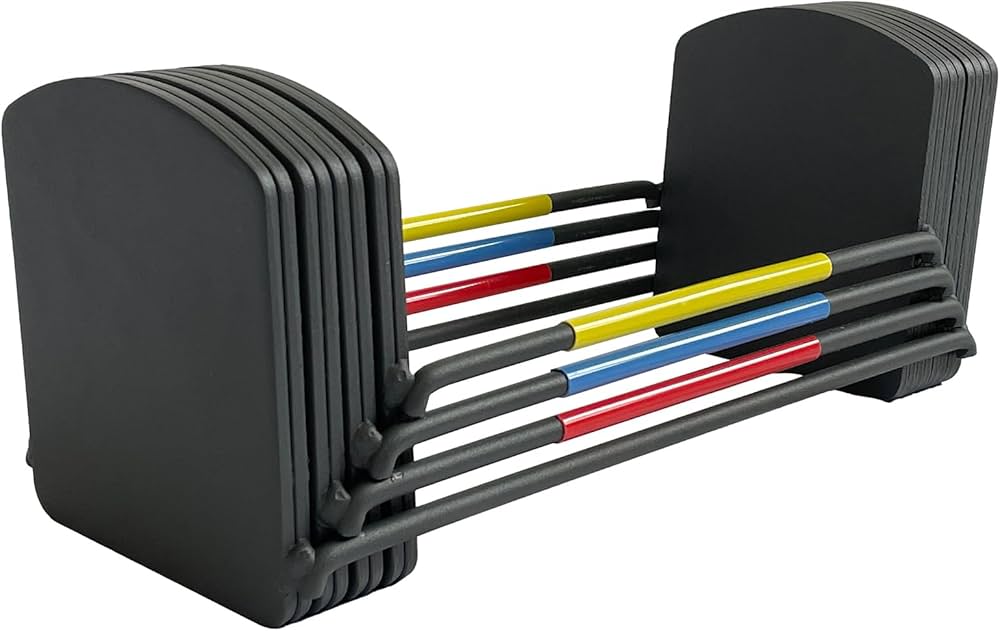 Amazon | TOP FILM 可変式ダンベル19～41kg コンパクト 簡単重量変更