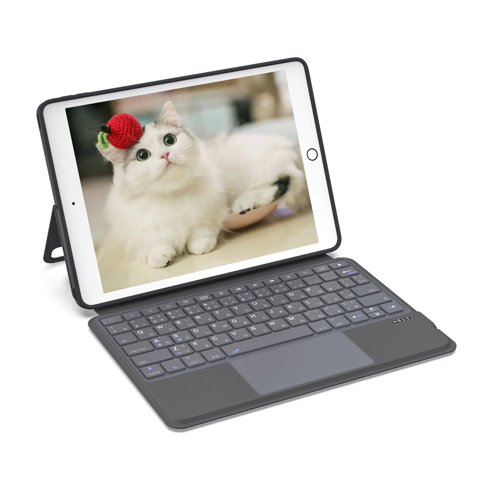 Amazon.co.jp: iPad 第9/8/7世代 キーボード付きケース Rucceko pro