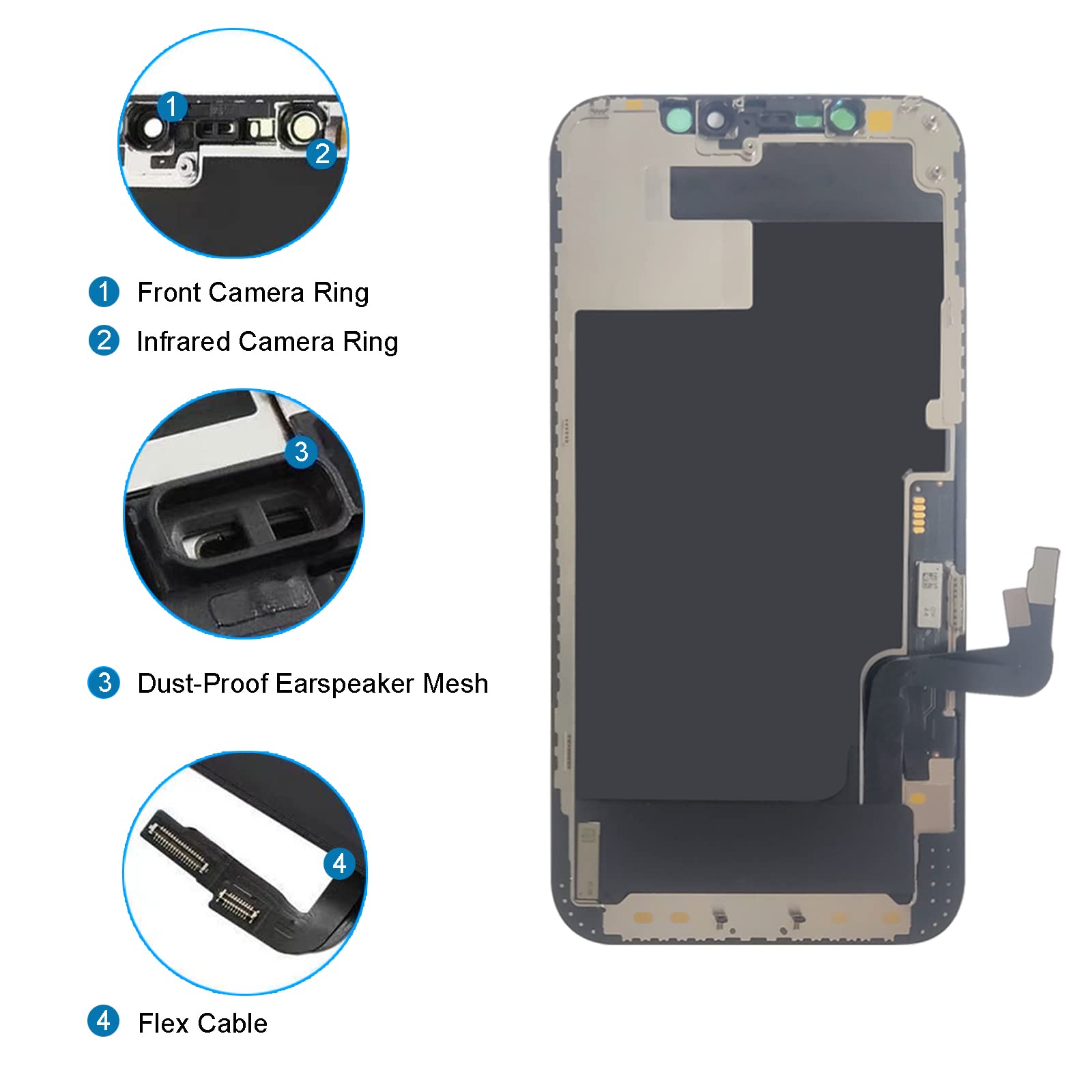 Amazon.com: Csbhbin for iPhone 12/12 Pro Screen Replacement Kit