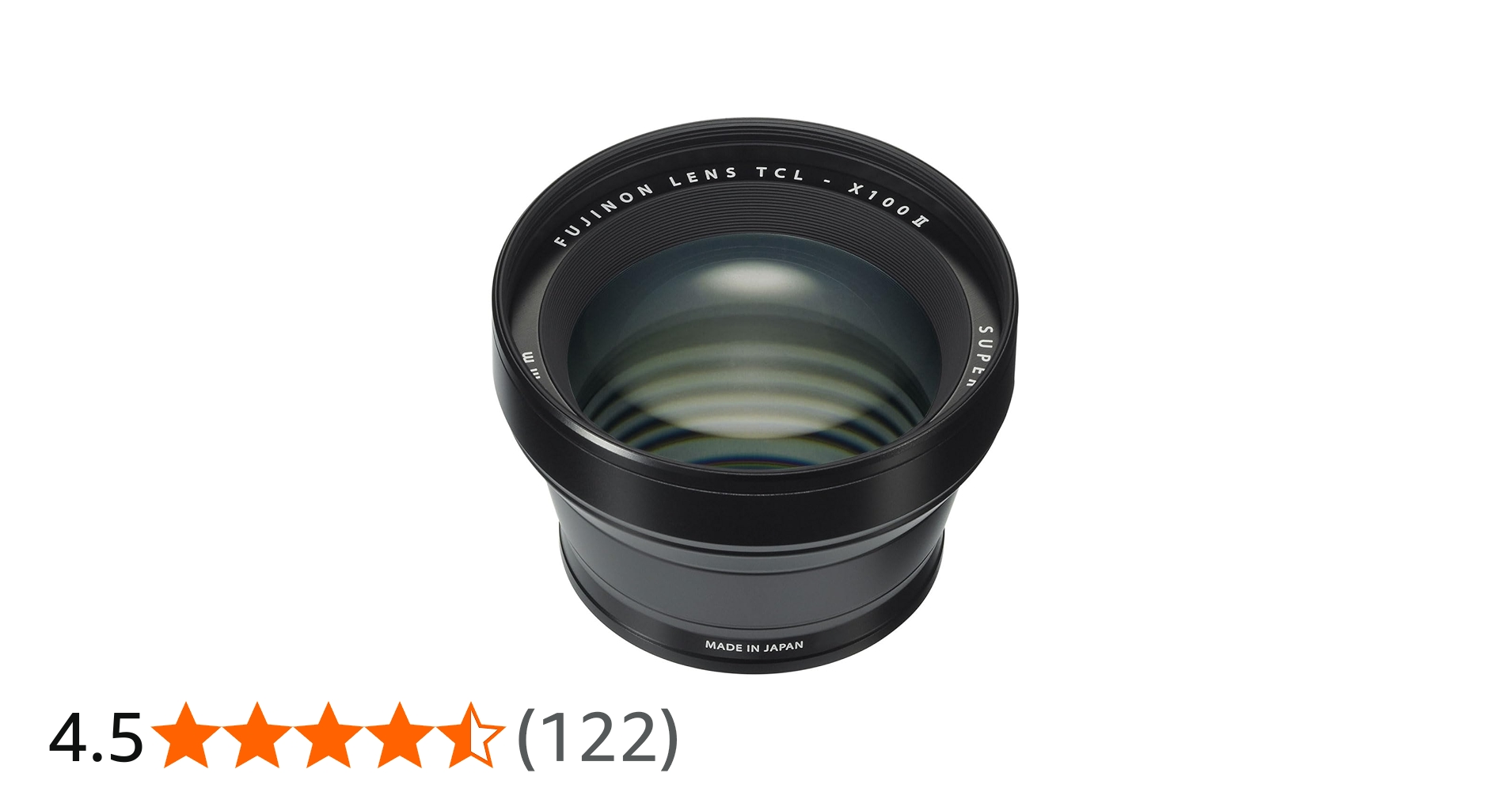 Amazon | FUJIFILM X100用テレコンバージョンレンズ ブラック TCL