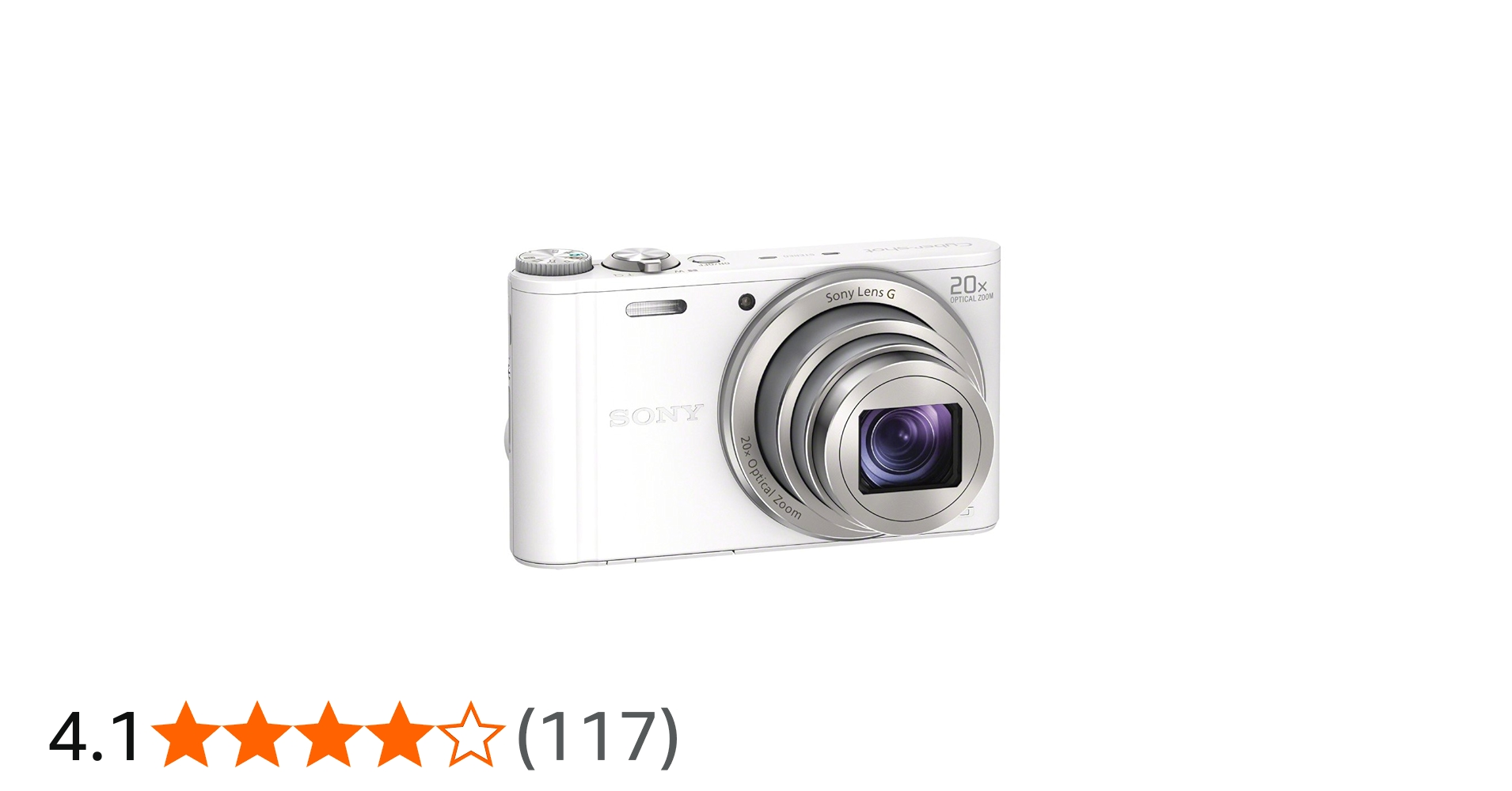 Amazon Canada: Sony DSC-WX300/W 18 MP Digital Camera with 20x